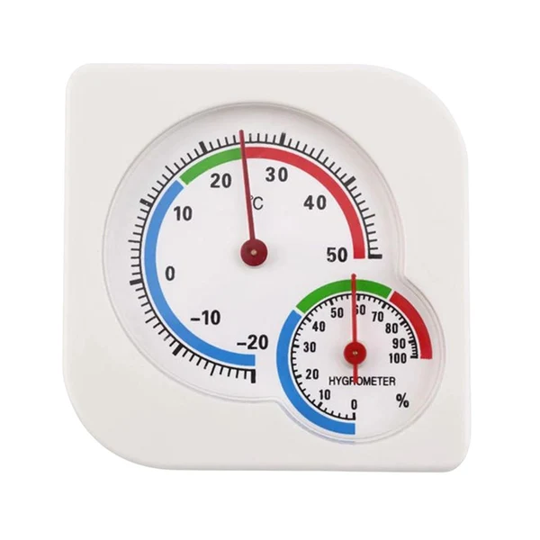 Lightweight Maxbell 2 in 1 Humidity Temperature Meter Decorative Digital Wall Mounted for Patio Top-Quality