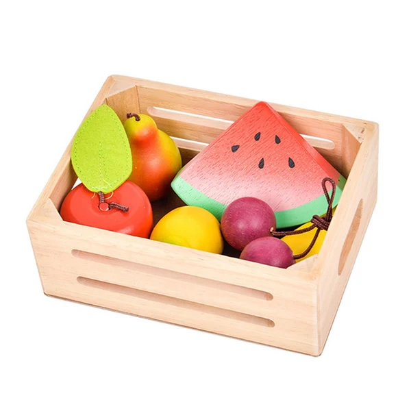Professional Maxbell Pretend Kitchen Toy Fruit Vegetables for Game Birthday Preschool Age styleA Relaxed