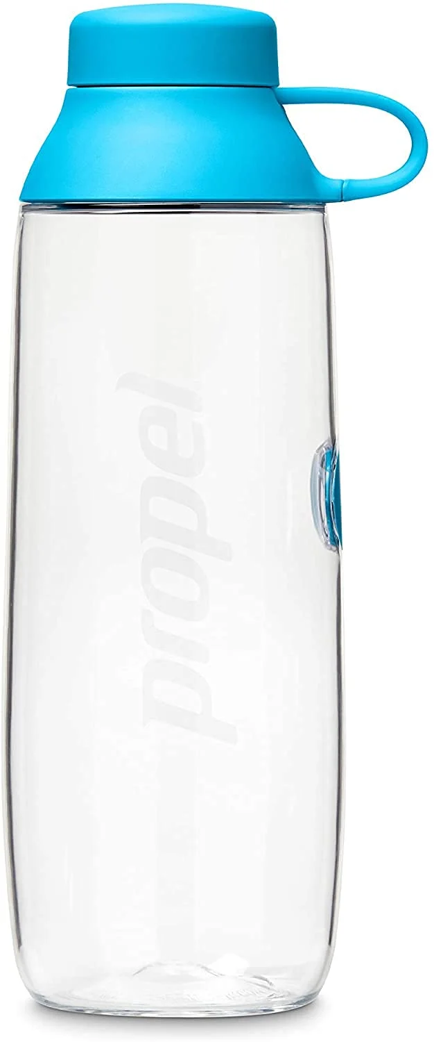 Eco-Friendly Propel 20oz Reusable Bottle BPA Impact Resistant On-The-Go Strap Dishwasher Safe Blue Proven