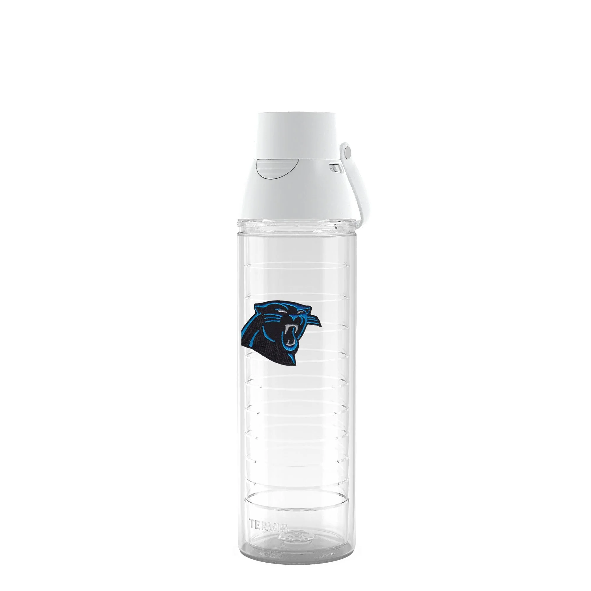 Clean Tervis Venture Lite NFL Carolina Panthers - Primary Logo Made in USA Double Walled Insulated Tumbler Travel Cup Keeps Drinks Cold Hot 24oz Water Verified