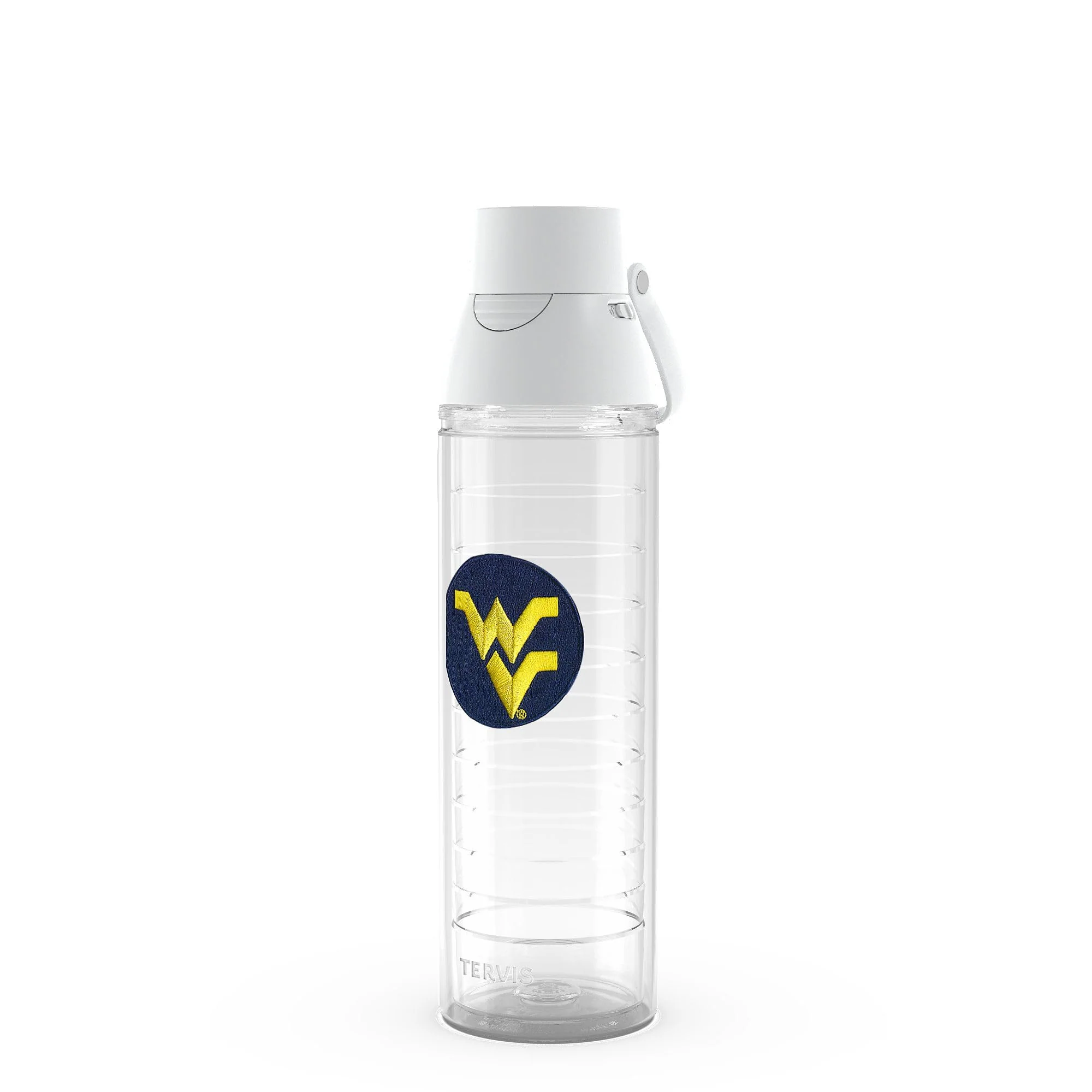 Prestigious Tervis Venture Lite West Virginia Mountaineers - Primary Logo Made in USA Double Walled Insulated Tumbler Travel Cup Keeps Drinks Cold Hot 24oz Effective