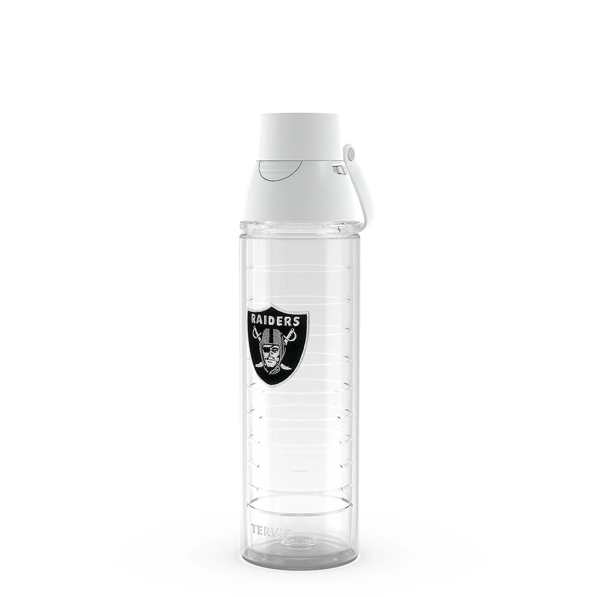 Smart Tervis Venture Lite NFL® Las Vegas Raiders - Embroidered Emblem Made in USA Double Walled Insulated Tumbler Travel Cup Keeps Drinks Cold Hot 24oz Refined