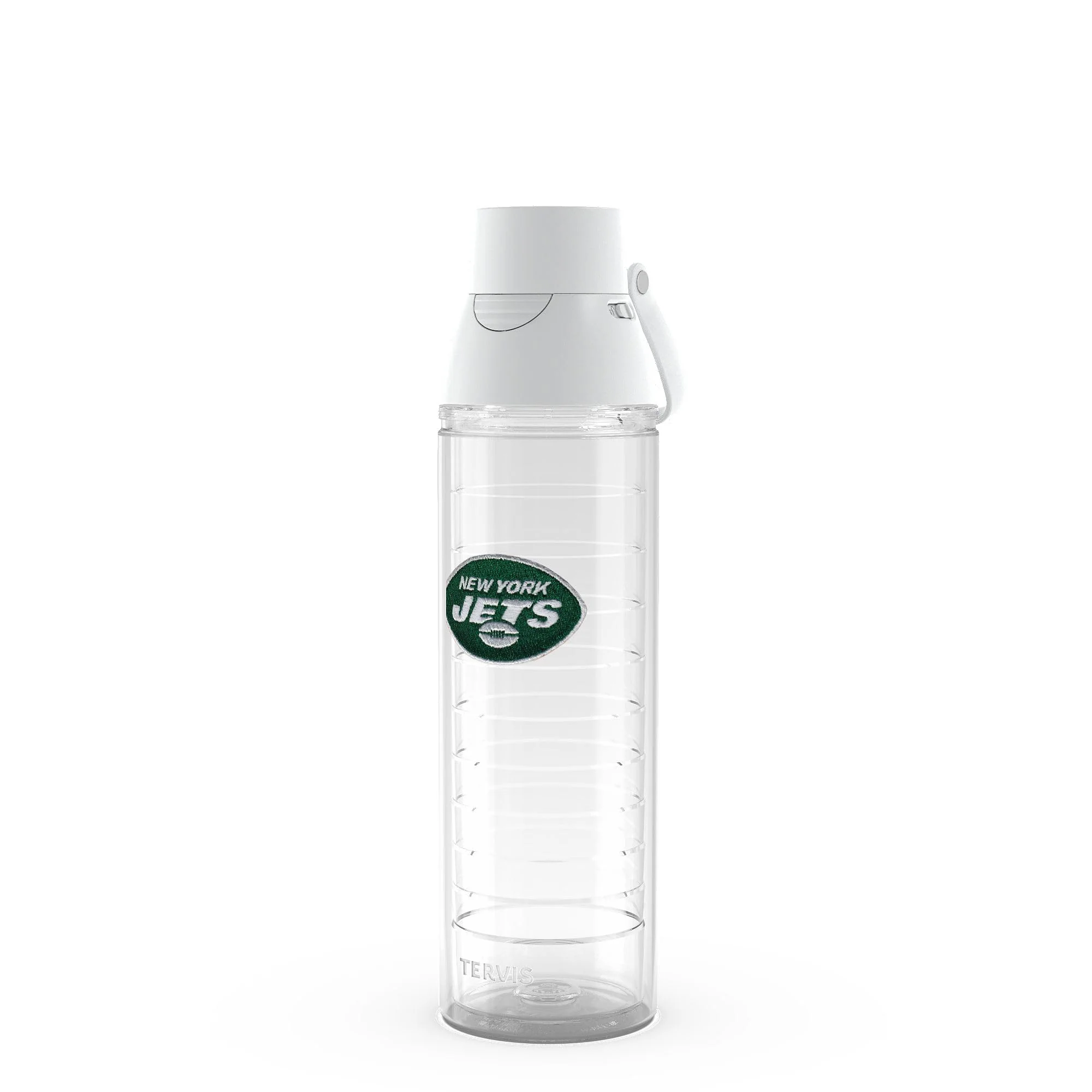 Genuine Tervis Venture Lite NFL New York Jets - Primary Logo Made in USA Double Walled Insulated Tumbler Travel Cup Keeps Drinks Cold Hot 24oz Water Specialty
