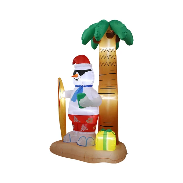 Quality Maxbell 8ft Christmas Inflatable Snowman Lawn inflatable for Garden Indoor Party Dependable
