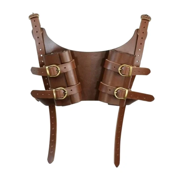 Convenient Maxbell Scabbards Cosplay Costume Sheath Vintage for Knight Pirate Cosplay Costume Brown Unique
