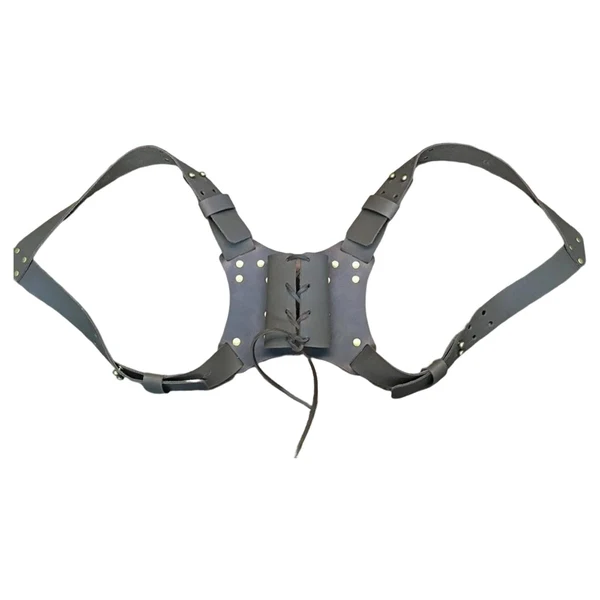Stylish Maxbell Medieval Shoulder Strap Rapier Sheath Vintage Cosplay Costume for Knight Verified
