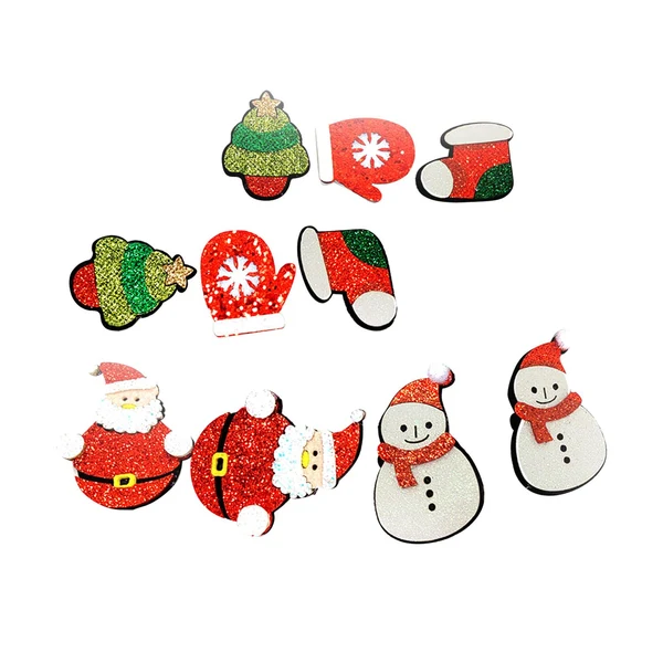 Exceptional Maxbell 10Pcs Christmas patch Repair Patch Sew Ornament Embroidered for Bag Shoes Casual