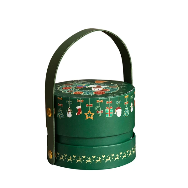 Original Design Maxbell Party Gift Box Gift Wrapping Boxes Stackable for Gift Giving Birthday Party Pendant Green Versatile