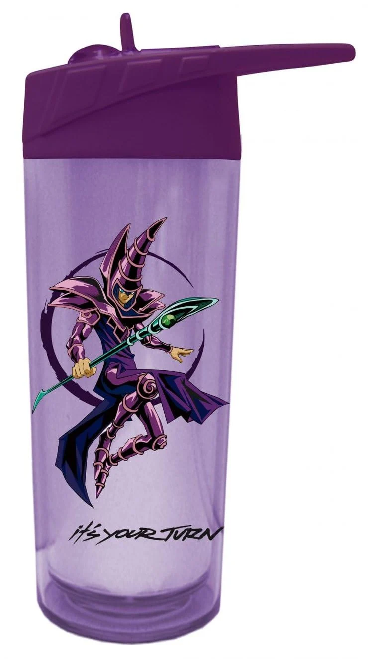Natural Sur Entertainment Yu-Gi-Oh Water Bottle with Character Design 32 oz Purple Dependable