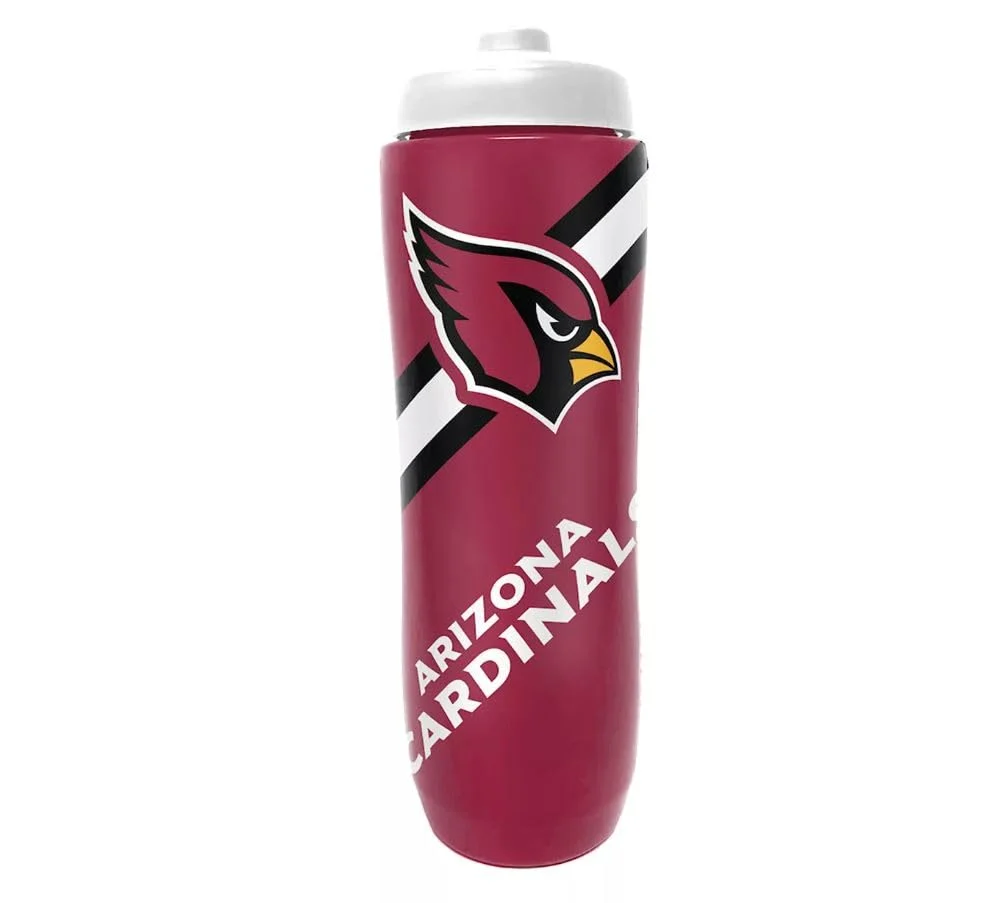 Innovative Party Animal NFL Arizona Cardinals Squeezy Water Bottle Smooth