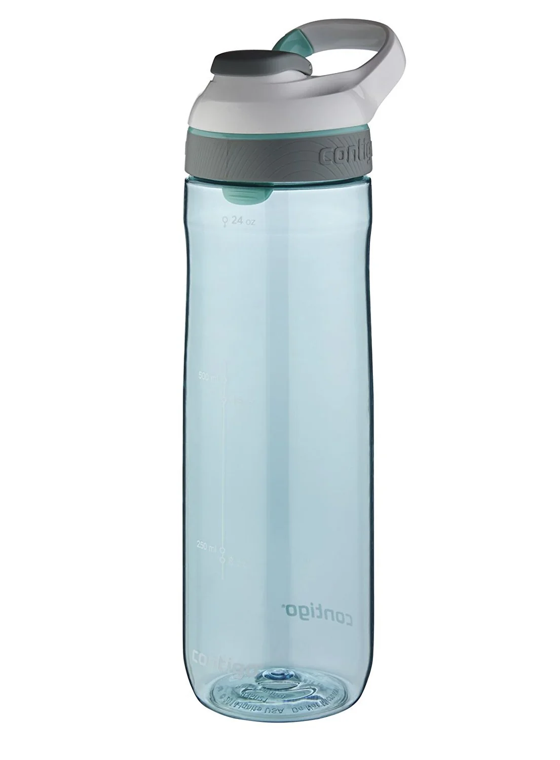 Exceptional Contigo Autoseal Cortland Water Bottle 24 Oz Greyed Jade Unique