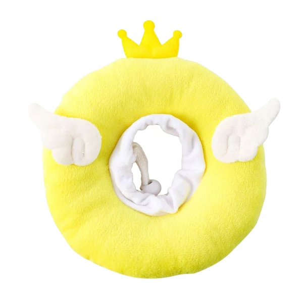 Durable Maxbell Cute Cat Collar After Surgery Protector Elizabethan Collar Comfortable Yellow 24cm M Elite