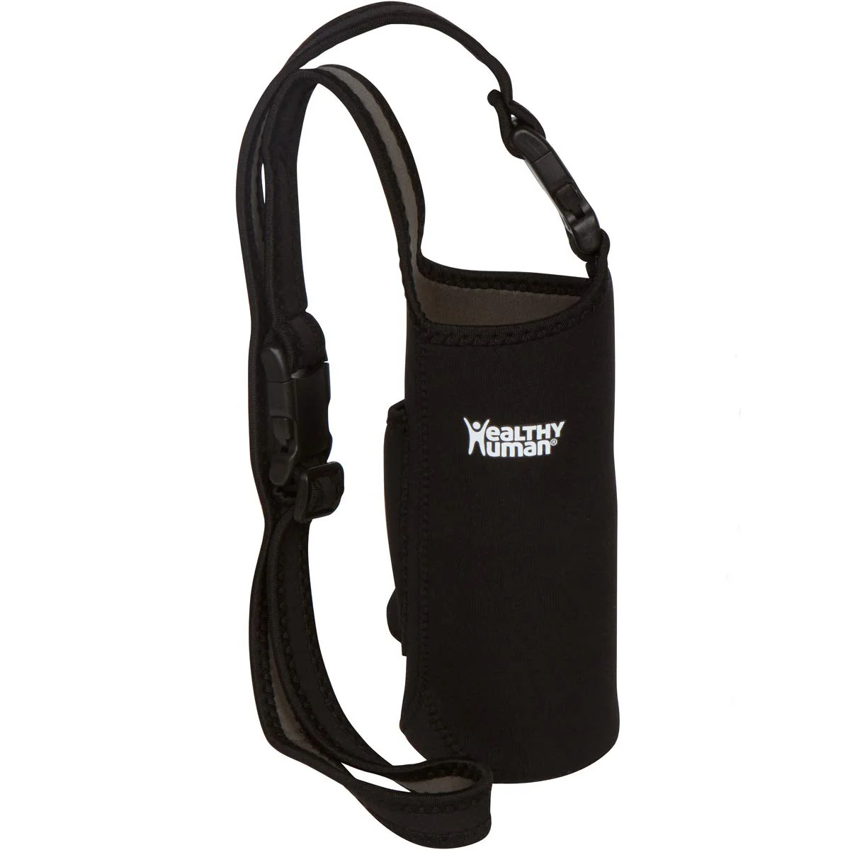 Official Healthy Human Water Bottle Take Me With U Sling - Large Black Authentic