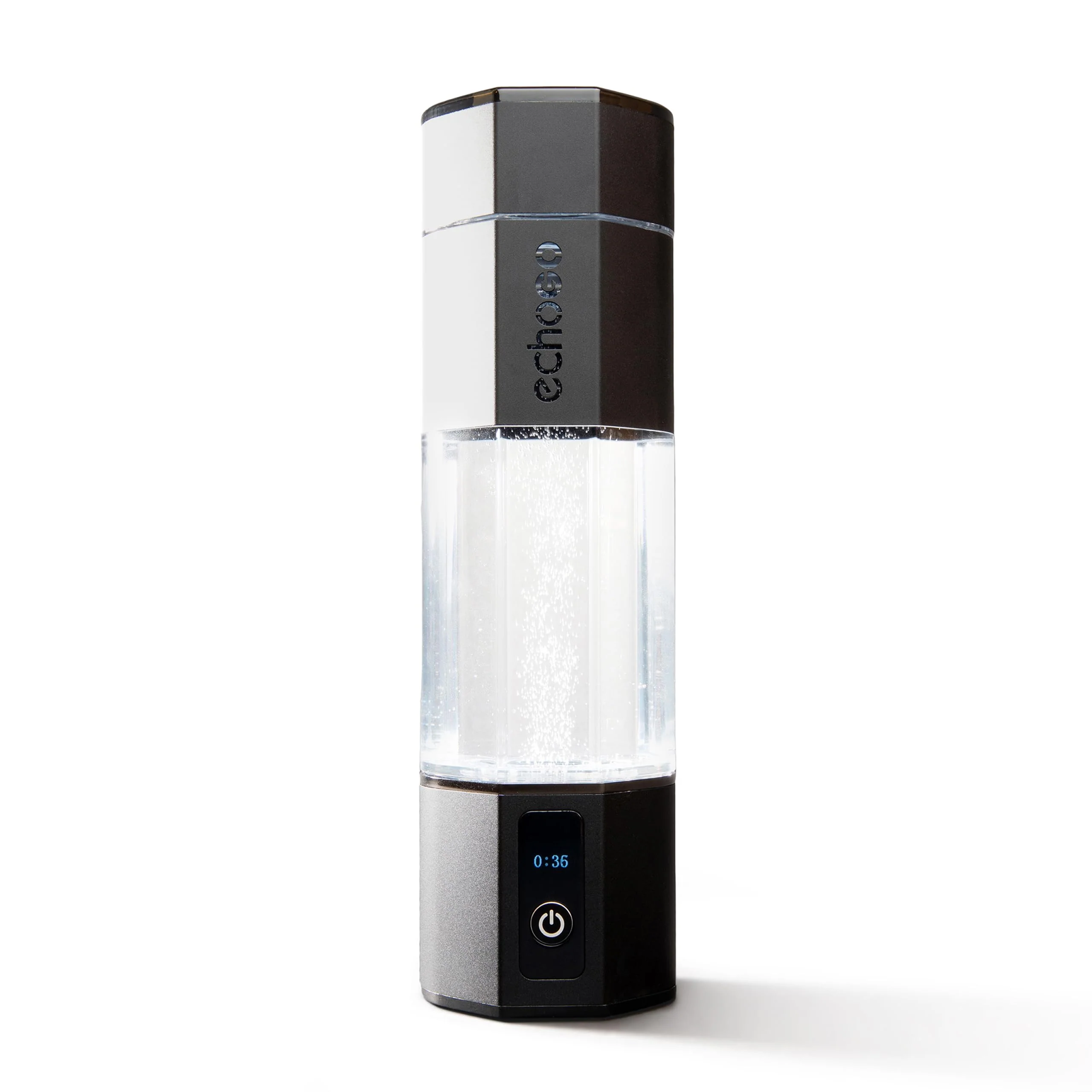 Optimized Echo Go Hydrogen Water Bottle - Hydrogen Infusion Technology - Rechargeable Water Bottle - SPE PEM Purification - Active Hydration Support Dependable