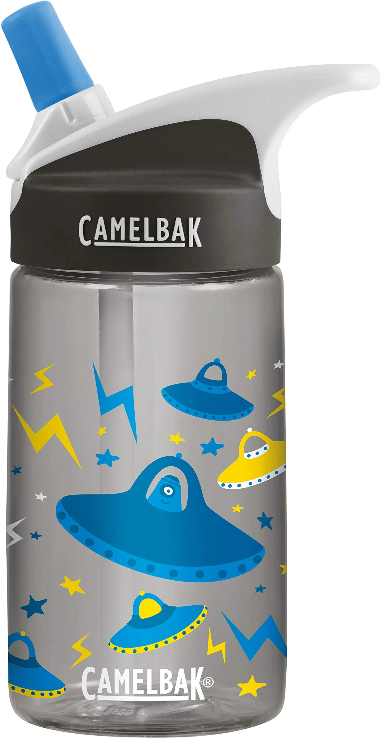 Powerful CamelBak Eddy Kids BPA Water Bottle 12 oz Glitter UFOs Exclusive