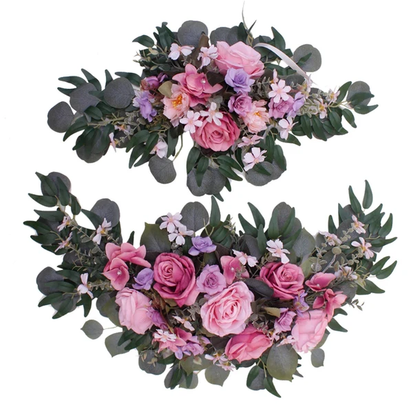 Sustainable Maxbell Silk Wedding Arch Flowers Decorative Floral Swag for Garden Party High-Performance