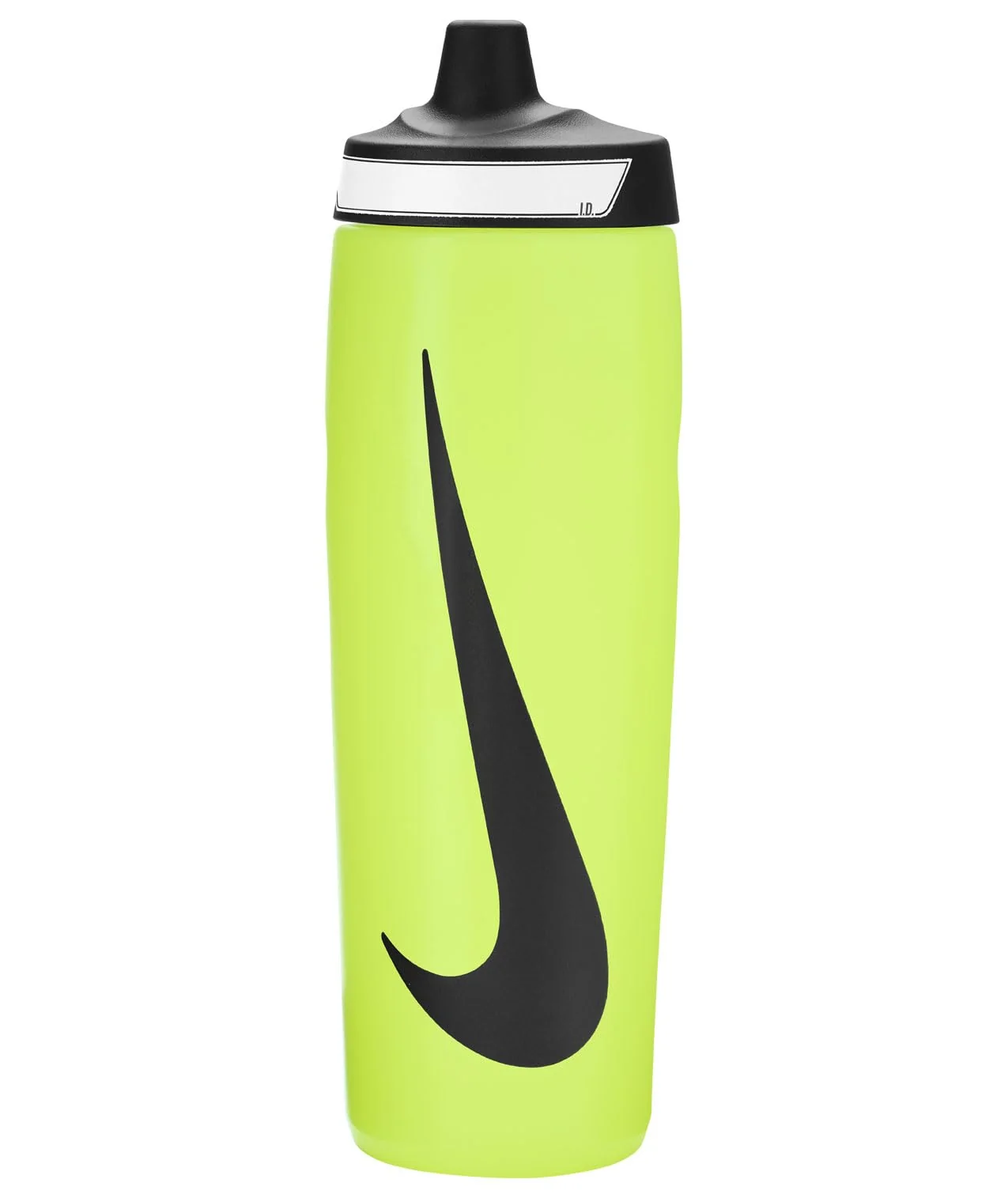 Luxury Nike Refuel Bottle 24 oz Sports Bottle BPA Airtight VOLT BLACK BLACK High-Quality