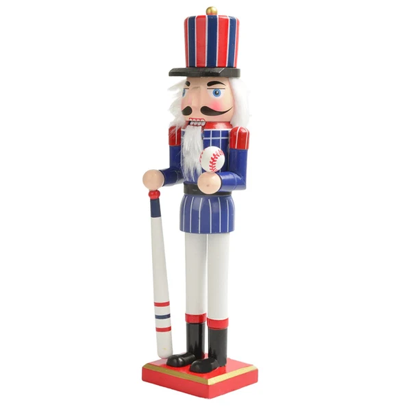 Sustainable Maxbell Wood Nutcracker Ornament Nutcracker Figure for Living Room Professional