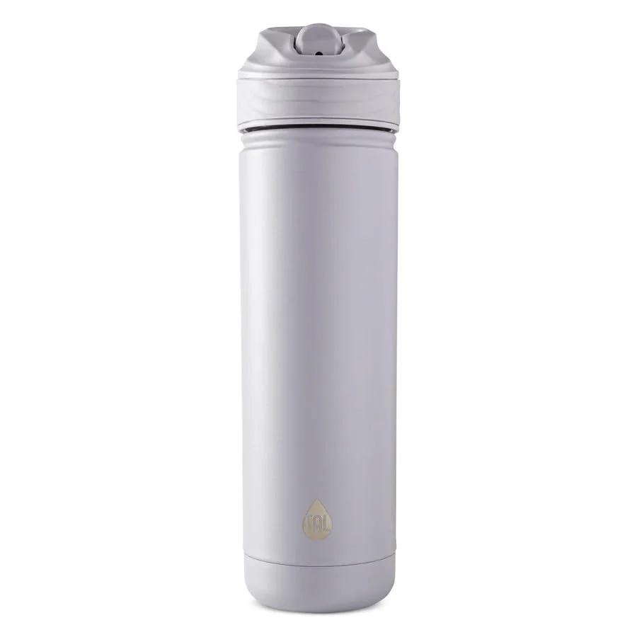 Refined TAL Ranger Flip Water Bottle 26 oz Capacity Leak-Proof Lid with Straw Easy-Carry Handle Gray Environmentally Friendly