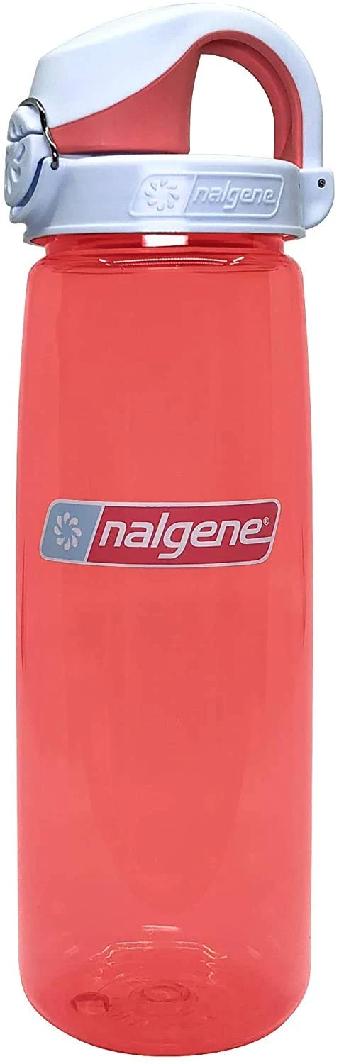 Powerful Nalgene On the Fly BPA- Water Bottle Coral with Frost Coral 24 Oz Traditional