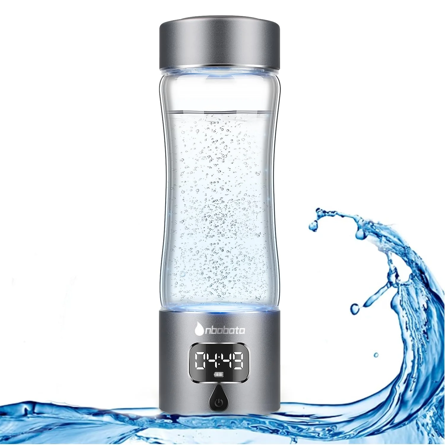 Original Hydrogen Water Bottle Generator with SPE PEM Technology Portable Hydrogen Water Ionizer Machine Birthday Xmas Gift for Family Friends Office Travel Reusable