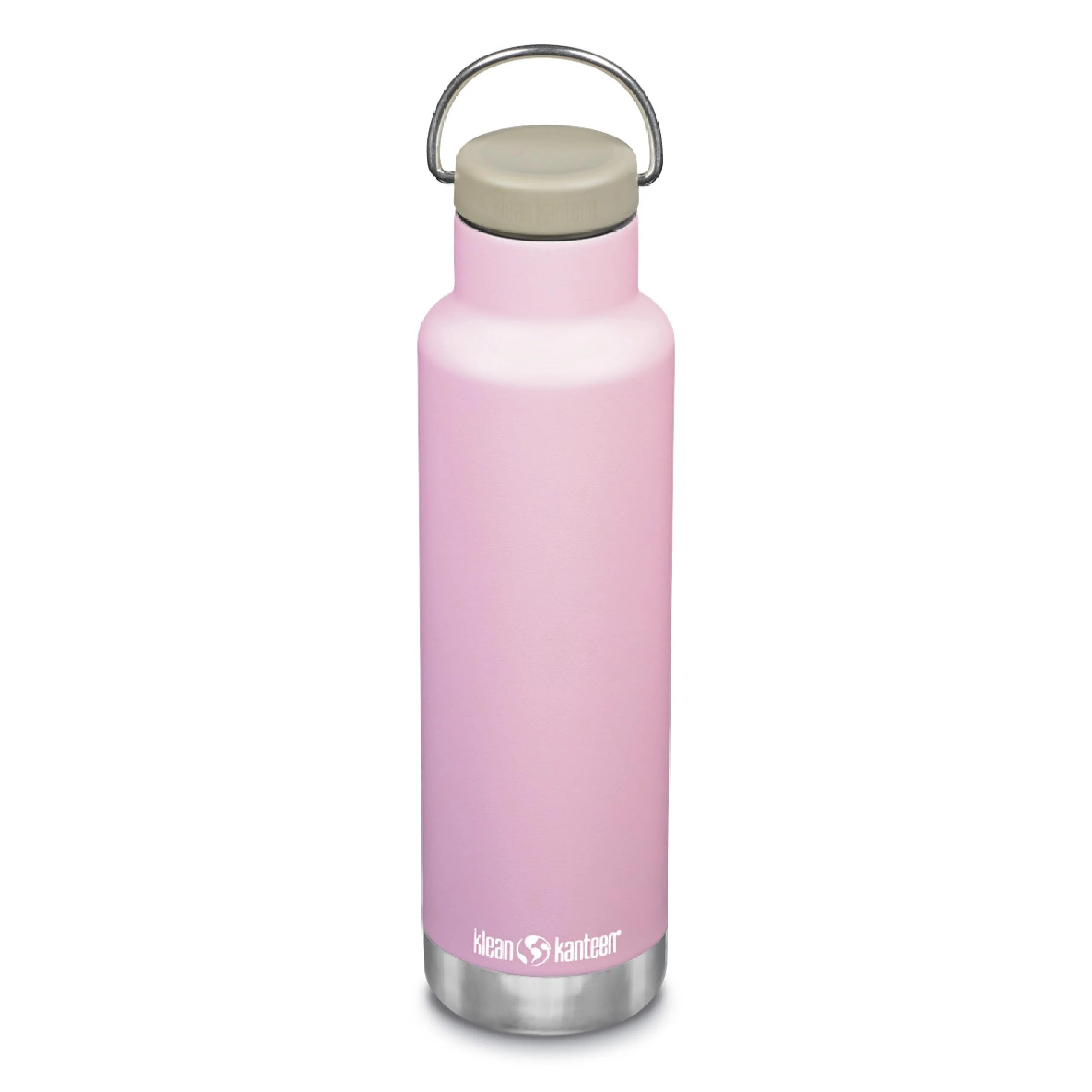 Minimalist Klean Kanteen Classic Insulated Water Bottle with Loop Cap - Stainless Steel Drinking Bottle for Hot Cold Beverages - Dishwasher-Safe Travel Bottle Enhanced