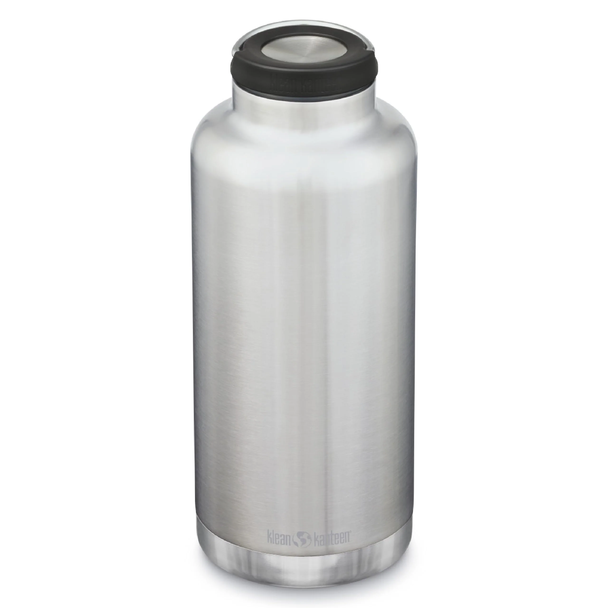 Trusted Klean Kanteen TKWide Insulated Water Bottle with Loop Cap - Stainless Steel Water Bottle - 64 oz Brushed Stainless Exclusive