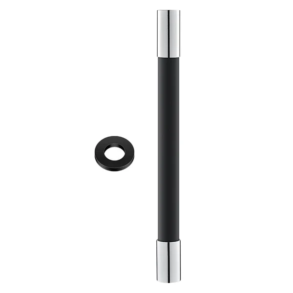 Comfortable Maxbell Universal Faucet Extension Tube Extender for Sink Outdoor Kitchen Black 50cm Secure