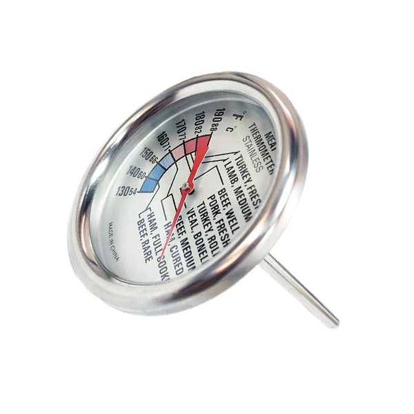 Flexible Maxbell Metal Temperature Measure Tool Reliable Kitchen Gadget for Oven BBQ Barbecue Comfortable