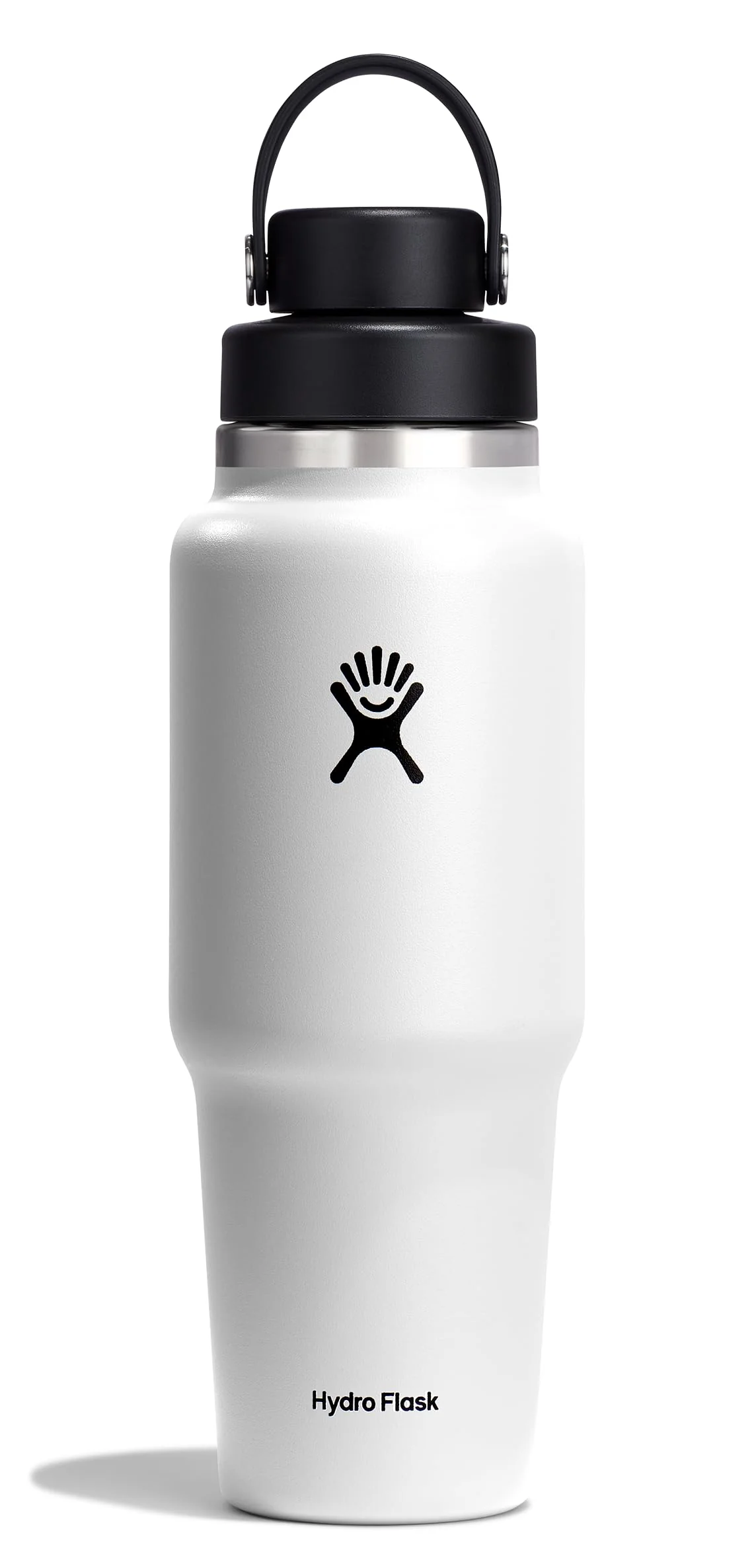 Solid Hydro Flask 32 Oz Wide Flex Chug Cap Travel Bottle White Effective