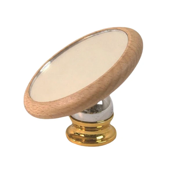 Casual Maxbell Espresso Lens Mirror Coffee Machine Accessories for Office Home Restaurant Beech Aureate Base Secure