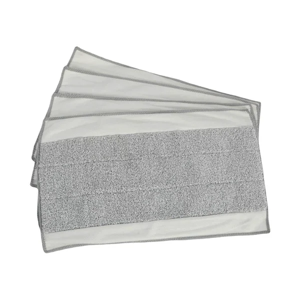 Lightweight Maxbell 4Pcs Mops Pad Flat Towels Washable for kitchen Elegant
