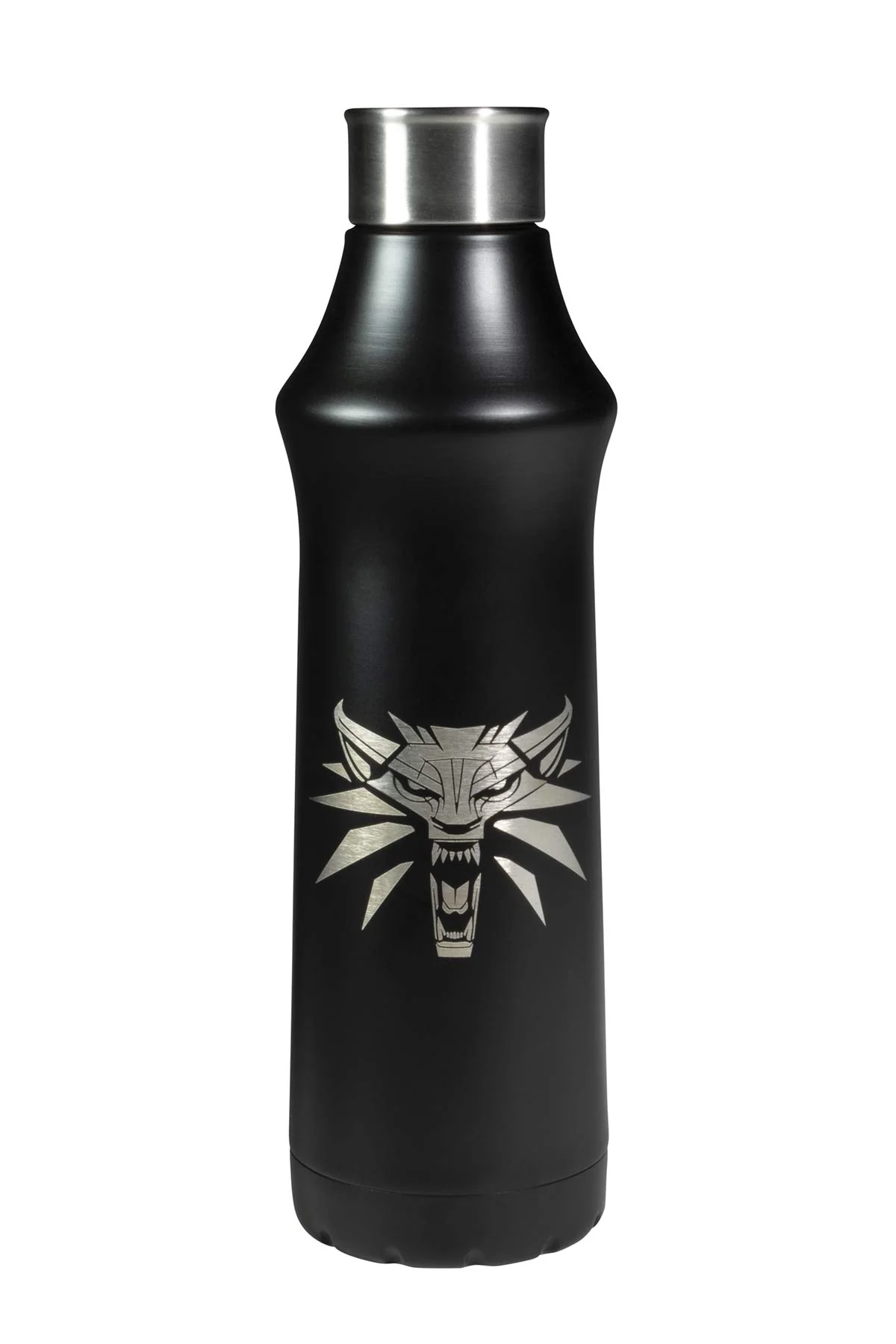Functional Dark Horse Deluxe The Witcher 3 Wild Hunt Metal Water Bottle Black Advanced