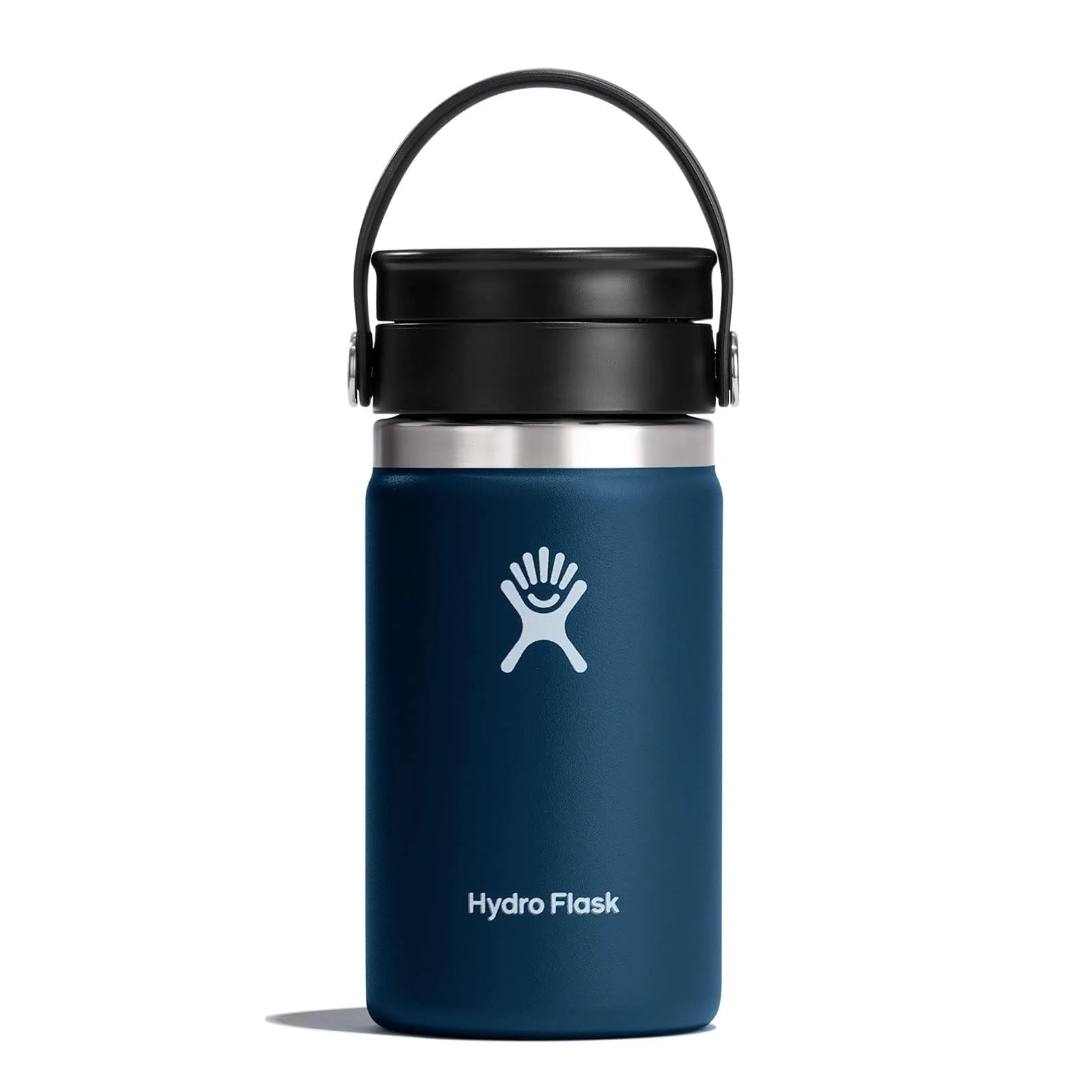 Smart Hydro Flask Wide Mouth with Flex Sip Lid - Insulated Water Bottle Travel Cup Coffee Mug Tumbler 12 Oz Modern