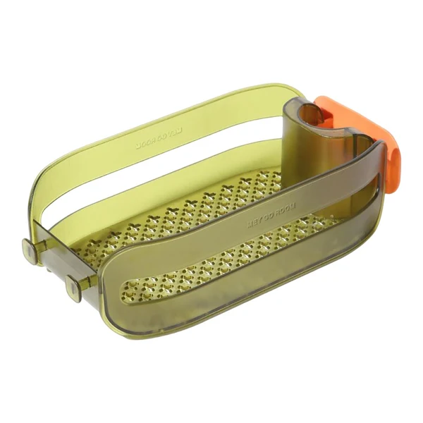 Modern Maxbell Faucet Drain Rack Dish Cloth Hanger Accessories for Kitchen Sinks Rag Soap green Pure
