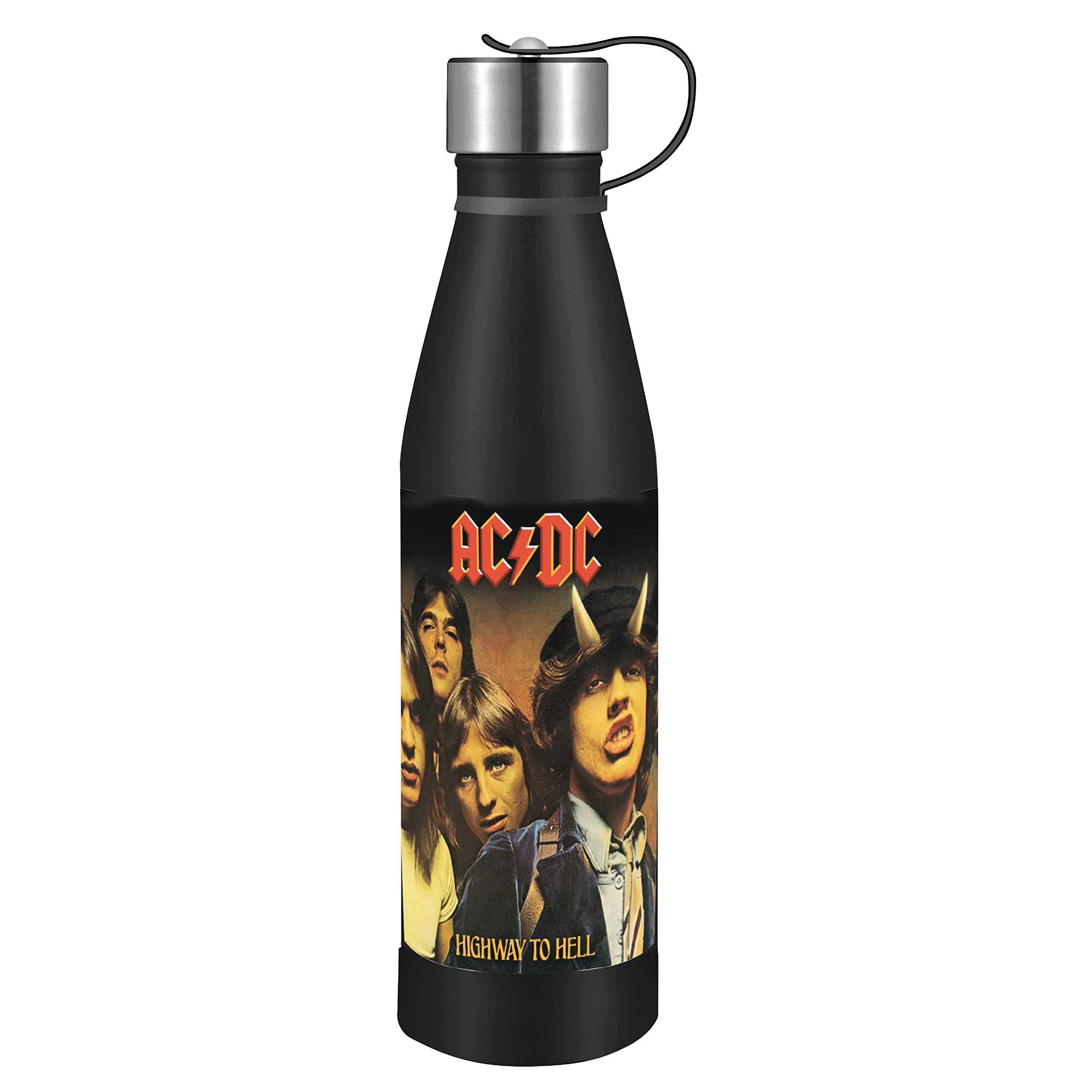 Classic ICUP AC DC Highway To Hell 17 oz Stainless Steel Pin Bottle Reusable
