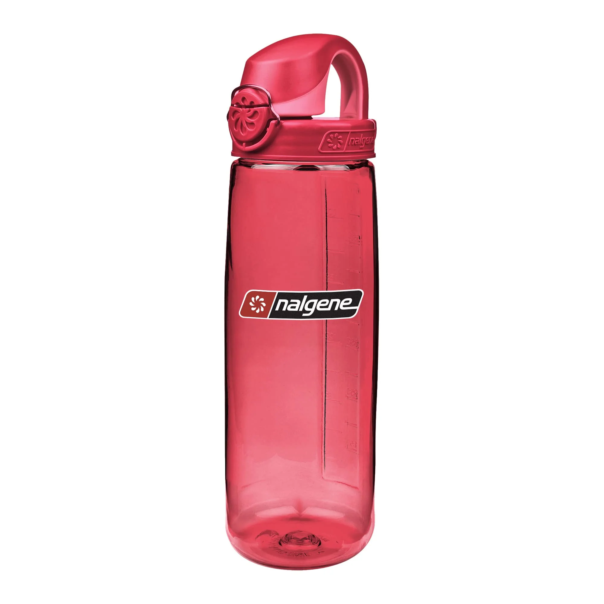 Advanced Nalgene On the Fly BPA- Water Bottle Petal w Beet Red 24 oz Contemporary