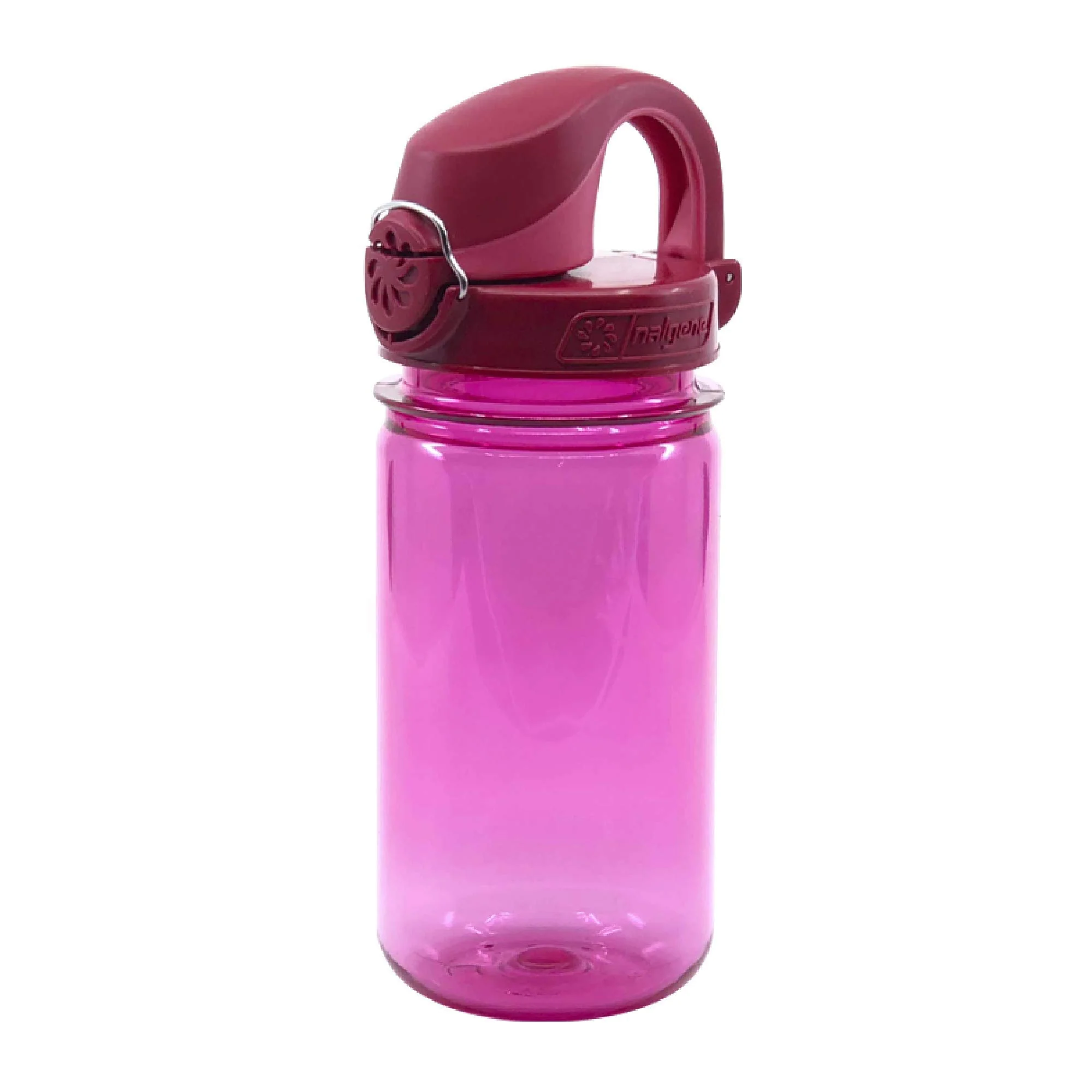 Sophisticated Nalgene Kids On The Fly Water Bottle Leak Proof Durable BPA and BPS Carabiner Friendly Reusable and Sustainable 12 Ounces Fast