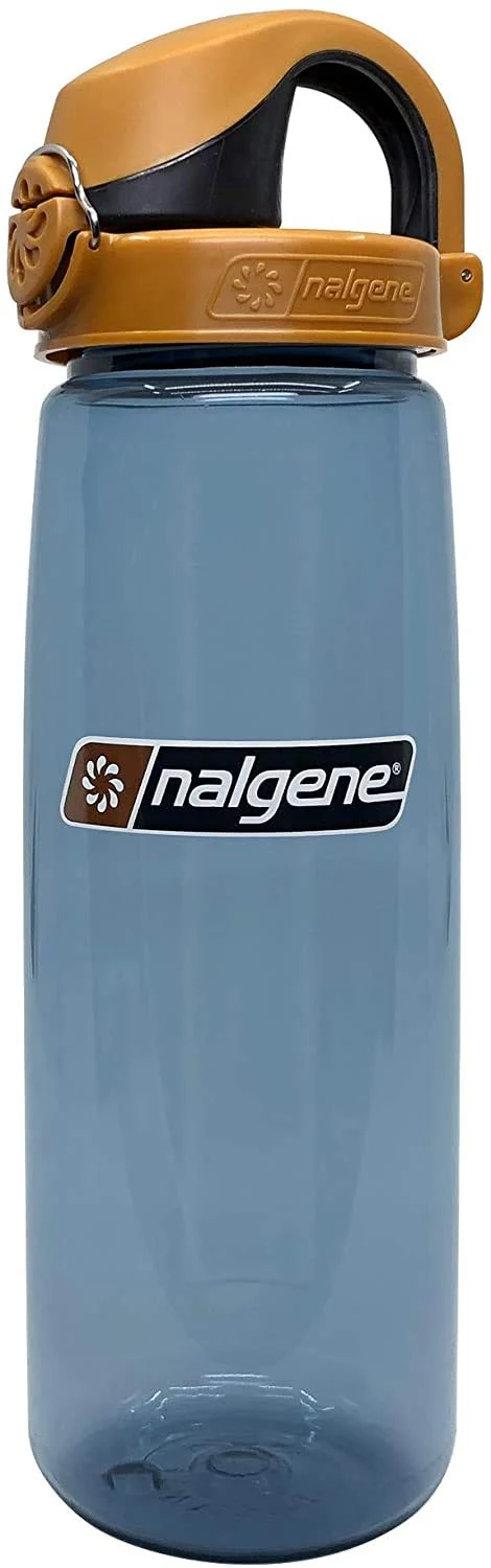 Solid Nalgene On the Fly BPA- Water Bottle Rhino with Brown Black 24 Oz Original