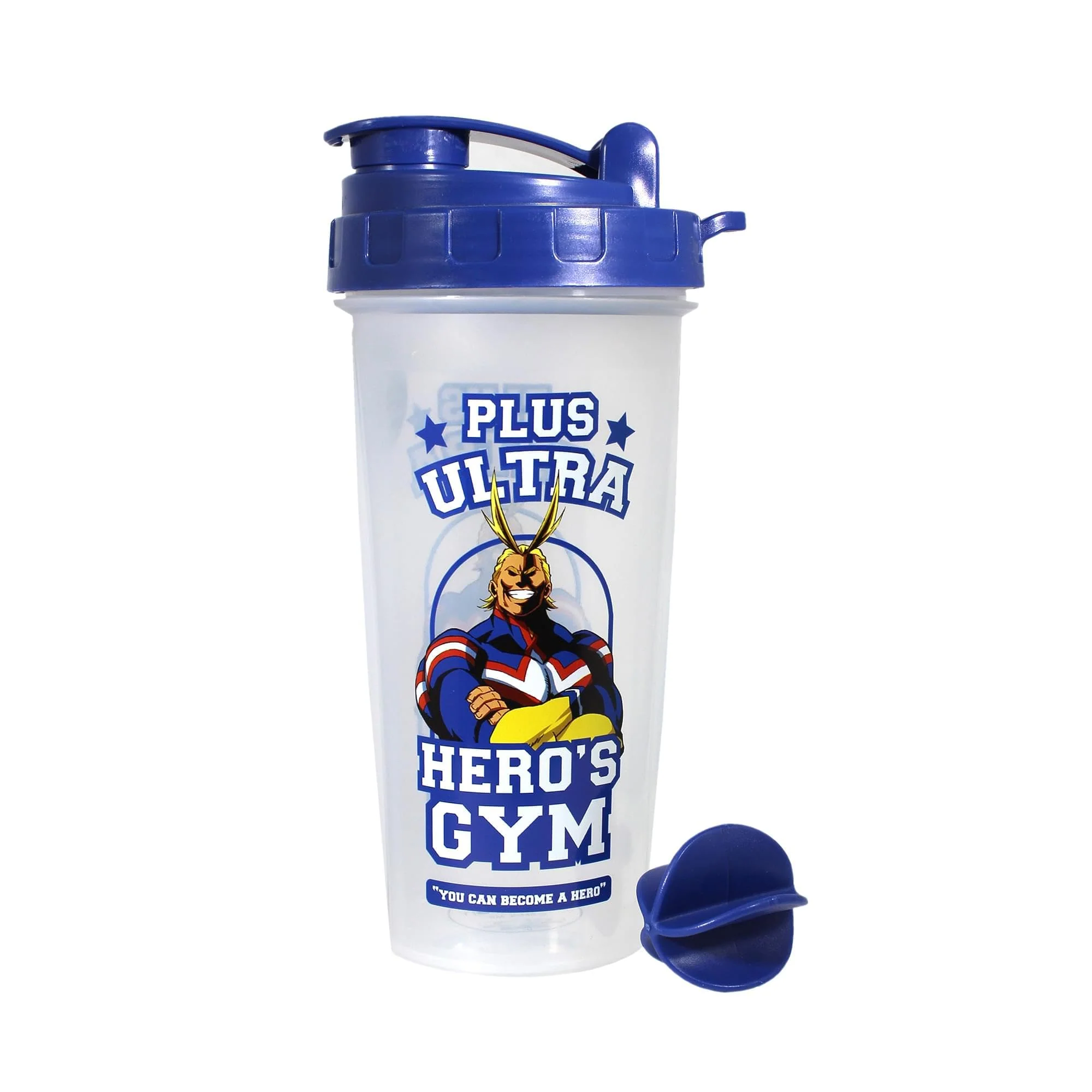 Proven JUST FUNKY My Hero Academia Gym Workout Shaker Bottle Blue Colored Shaker Bottle Selected