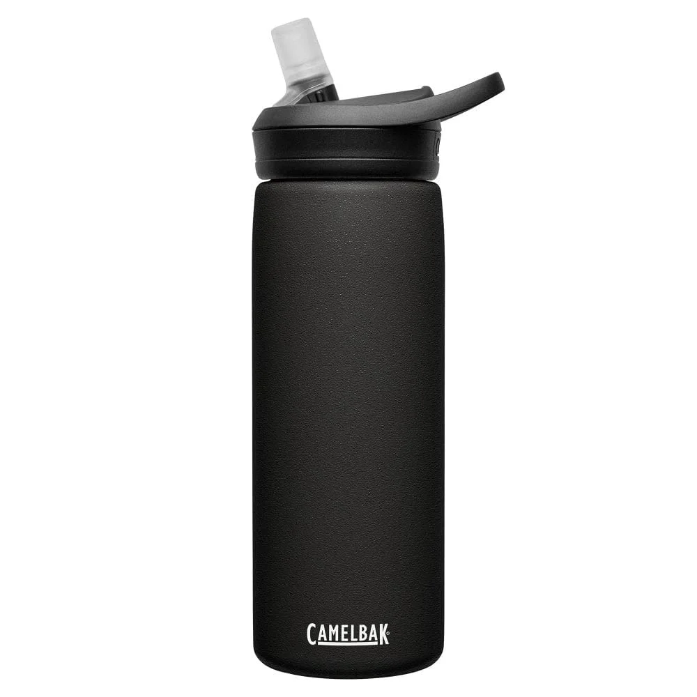Powerful CamelBak Eddy Insulated Stainless Steel Bite Valve Straw Water Bottle Black 20oz Effective