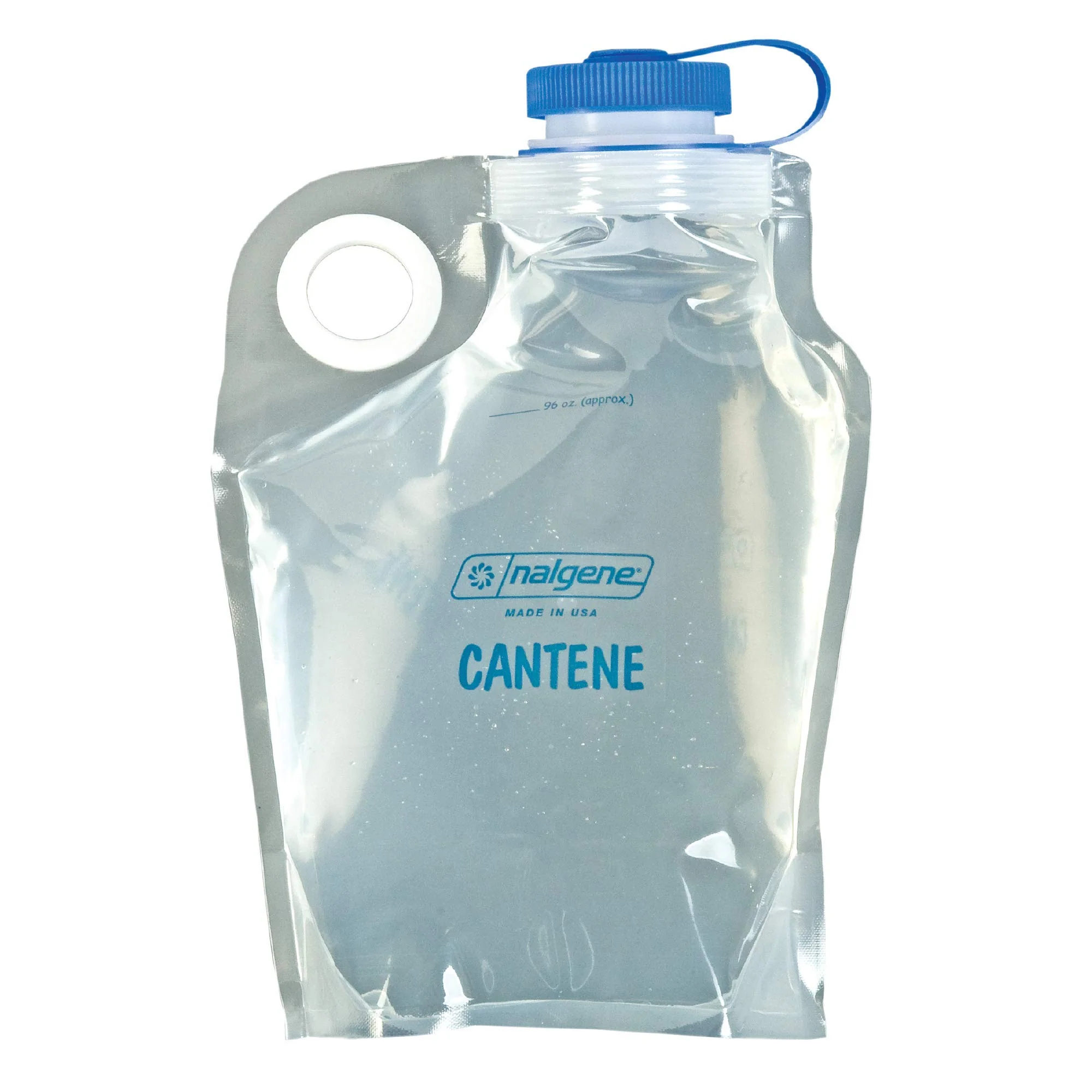 Advanced Nalgene 96-Ounce Wide Mouth Canteen Water Bottle Lightweight
