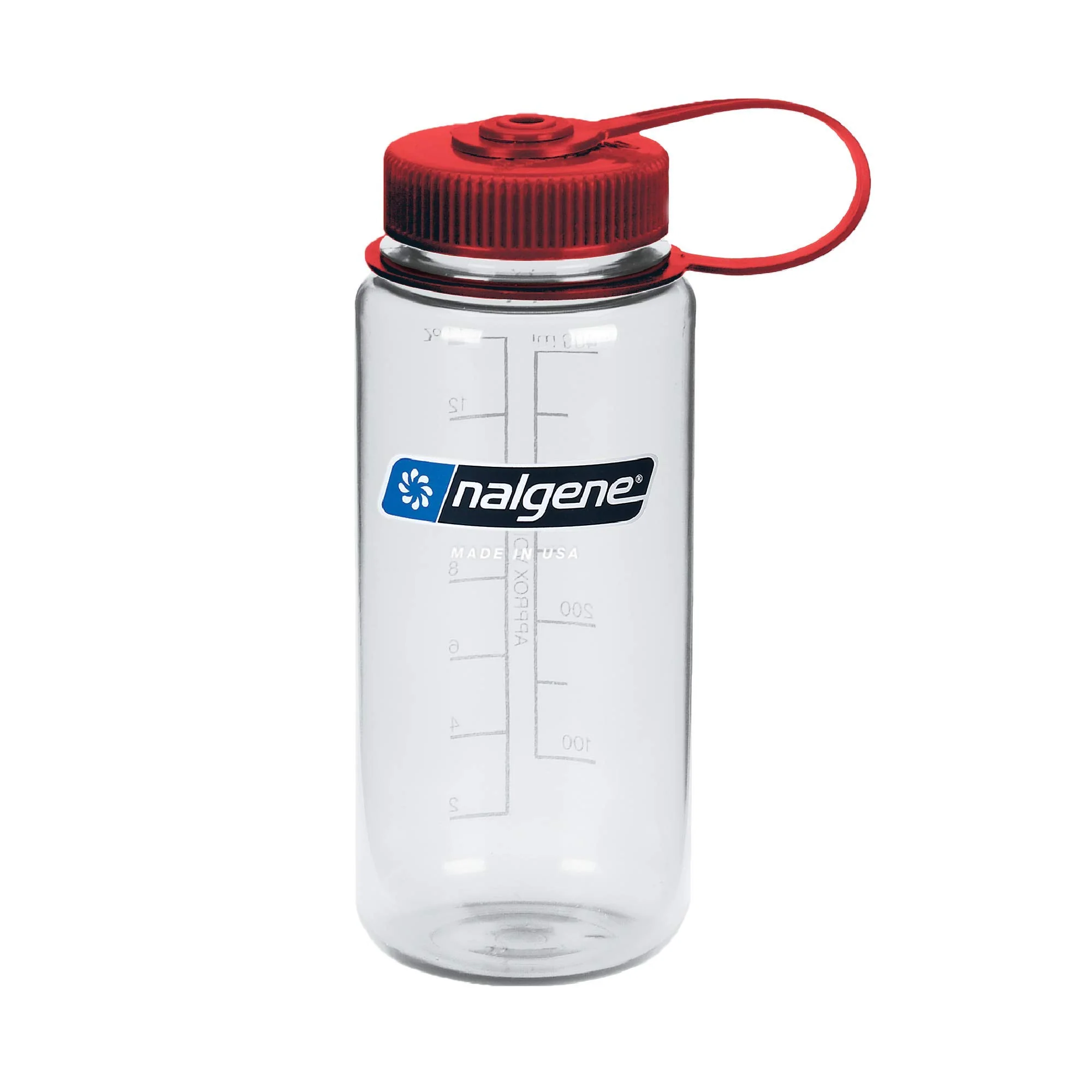 Next-Generation Nalgene Tritan Wide Mouth BPA- Water Bottle Clear 16 oz Efficient