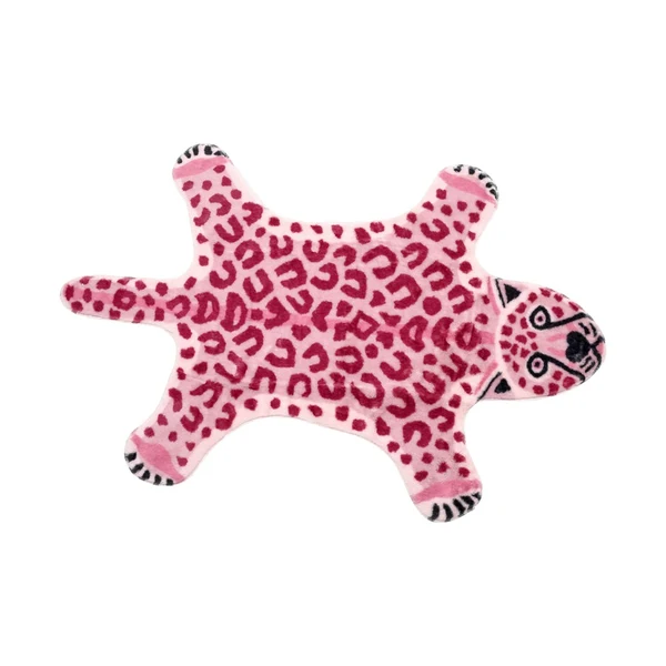 Functional Maxbell Leopard Print Rug Soft Anti Slip for Living Room Floor Playroom Bedroom High-Quality