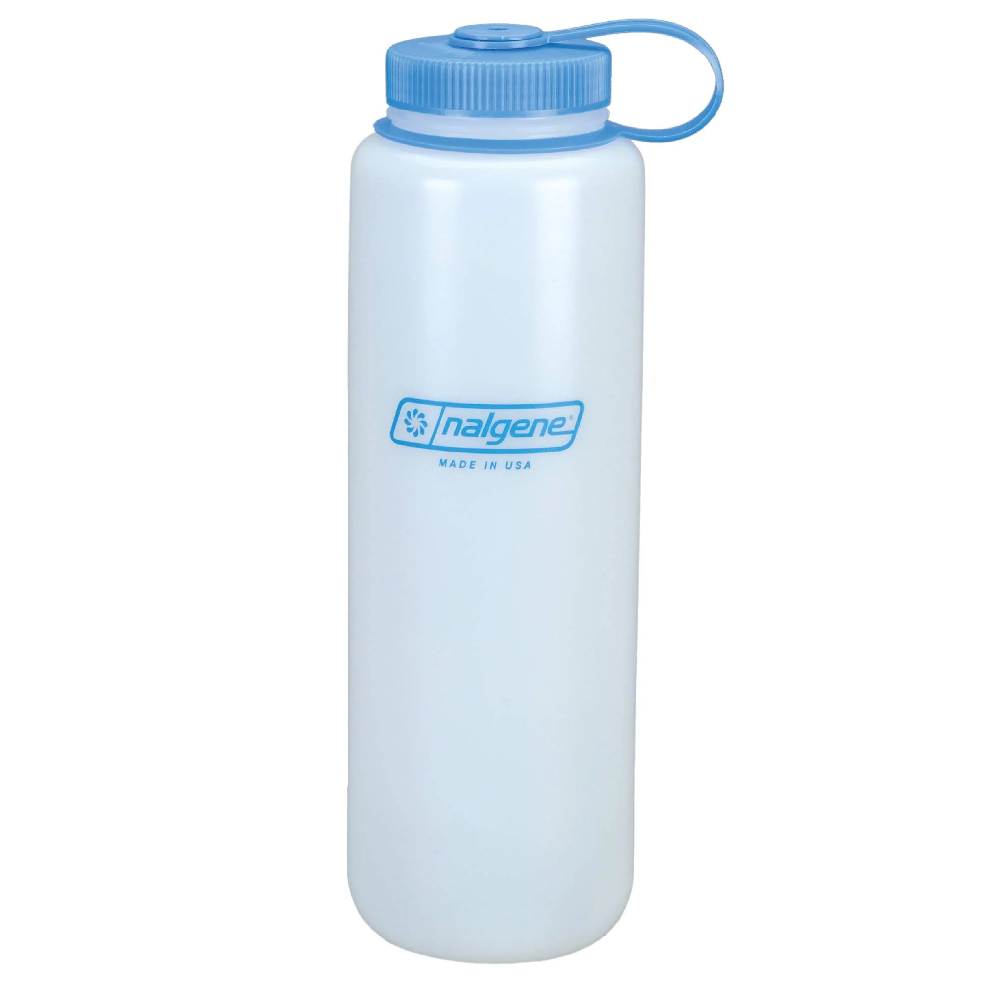 Elegant Nalgene HDPE Wide Mouth Water Bottle Clear 48 oz Innovative
