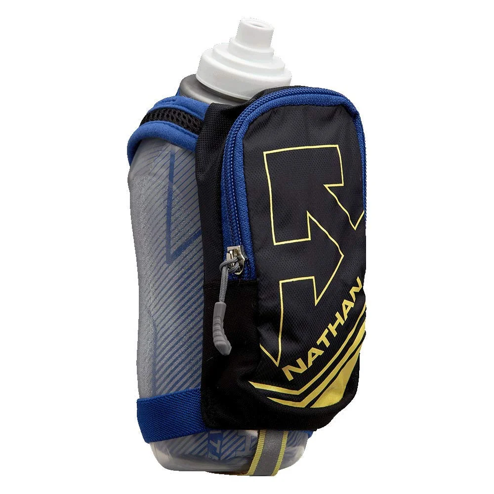 Artisan Nathan SpeedDraw Plus Insulated Handheld Water Bottle - Grip- Running Flask for Runners Hiking and Sports Proven