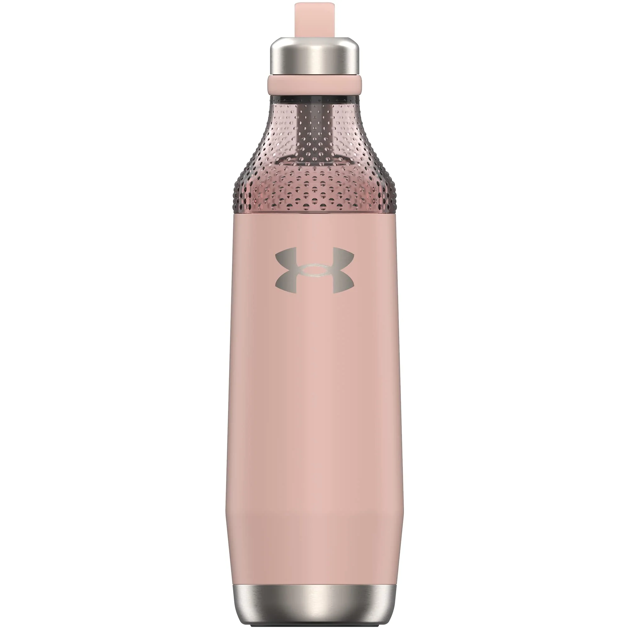 Powerful Under Armour Infinity 22oz Water Bottle. Twist-Off Top for Ice and Protein Shake. Shatter and Odor Resistant. Stainless Steel. Prestigious