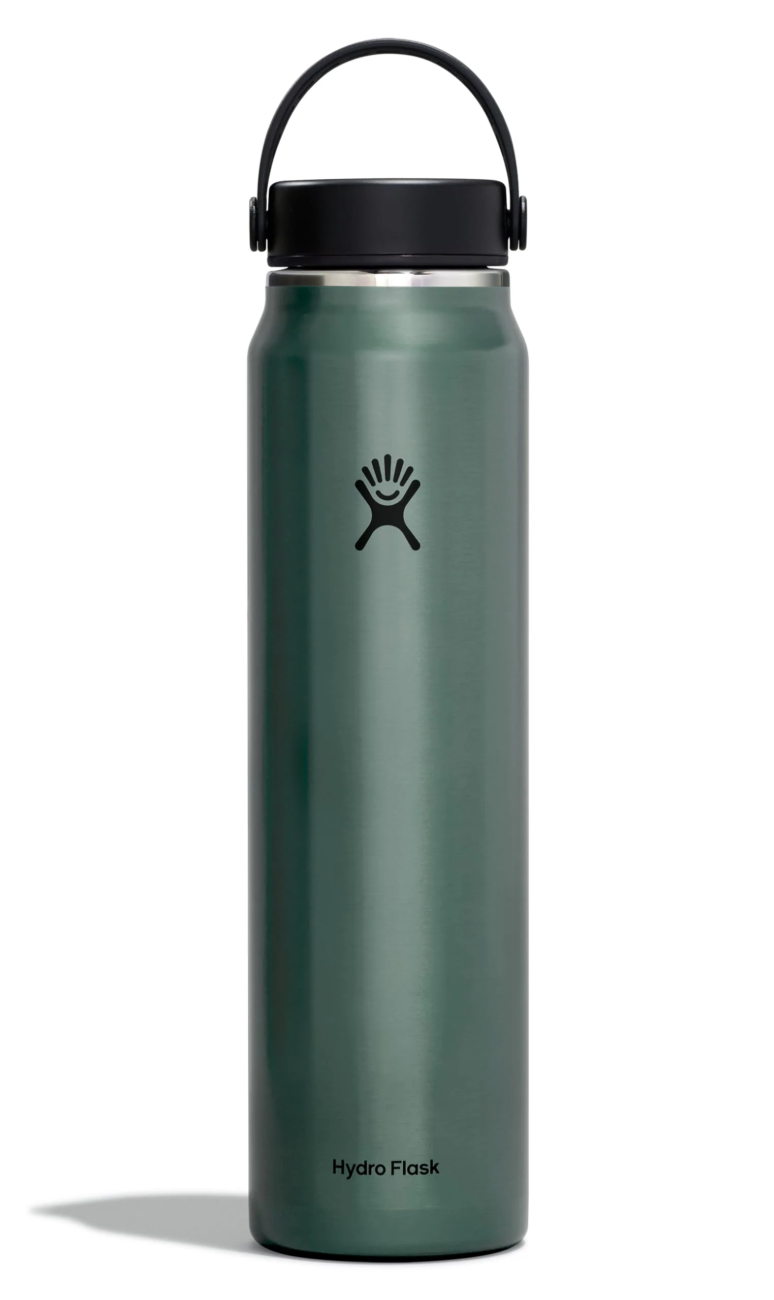 Flexible Hydro Flask 32 Oz Lightweight Trail Series Wide Flex Cap Serpentine- Hiking Water Bottle Healthy