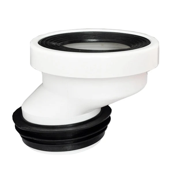 Fine Maxbell Offset Toilet Flange Connector PVC for Urinals Repairing Cleaning Remove 5cm Healthy