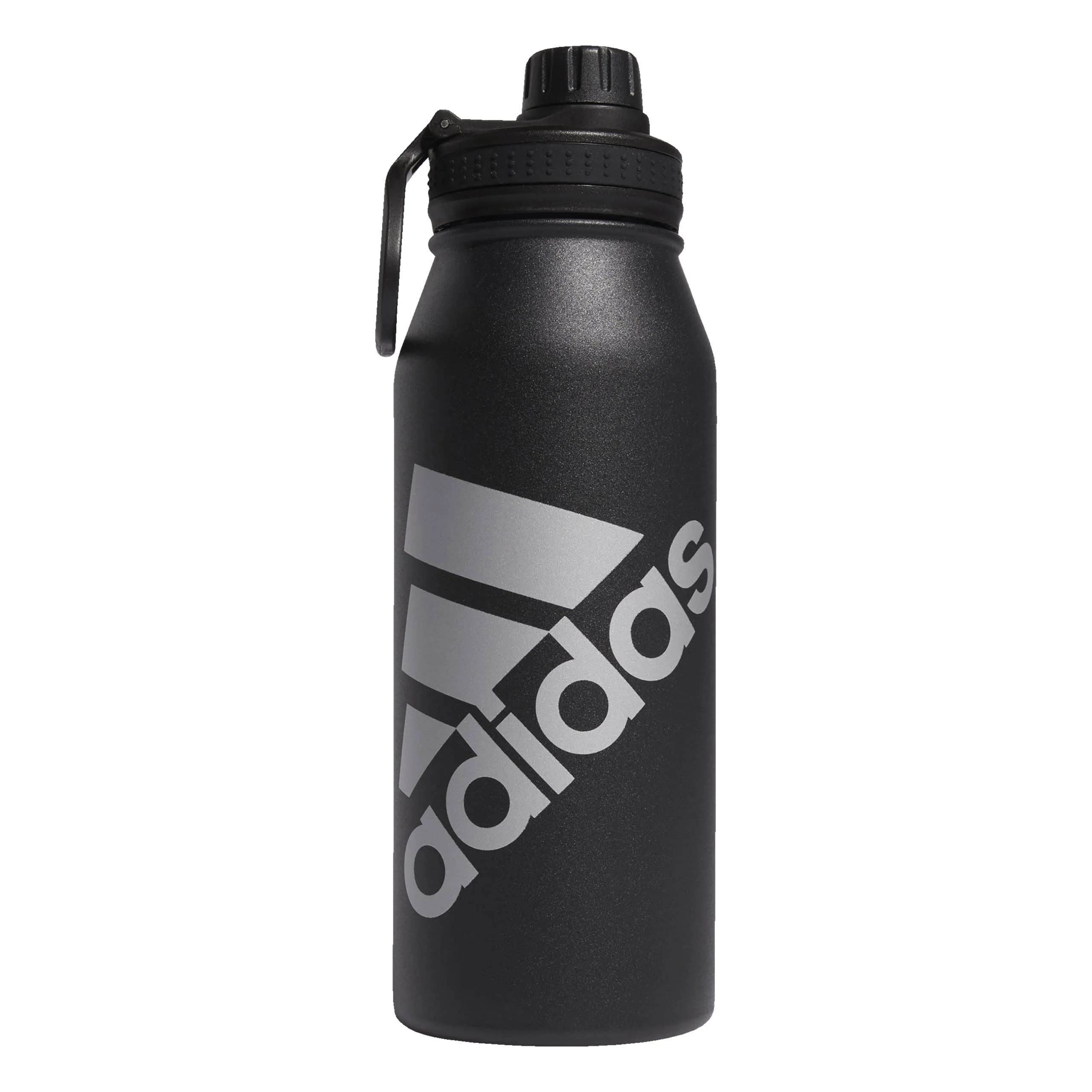 First-Class adidas 1 Liter 32 oz Metal Water Bottle Hot Cold Double-Walled Insulated 18 8 Stainless Steel Black Silver Metallic 32 Ounces Organic